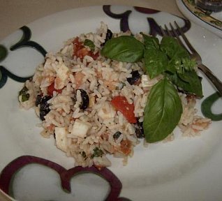 Studené rizoto alla mediterranea