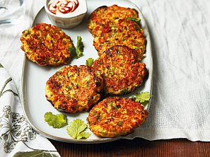 Kukuřičné placky se špenátem