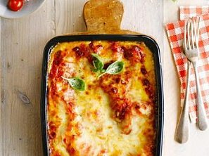 Lasagne s hovězím masem Lasagne s hovězím masem