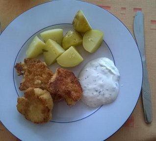 Květákové řízky