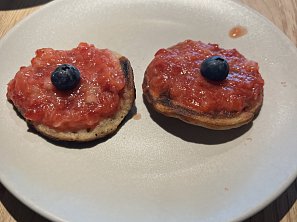 Banánové vločkové lívance