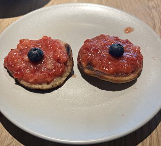 Banánové vločkové lívance