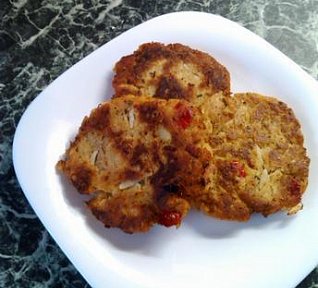 Bramborovo-květákové placičky