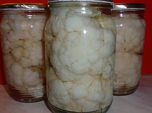 Květák - nakládaný, sterilovaný