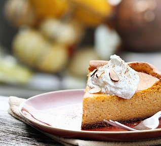 Dýňový cheesecake