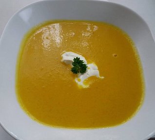 Dýňová polévka.......Danča