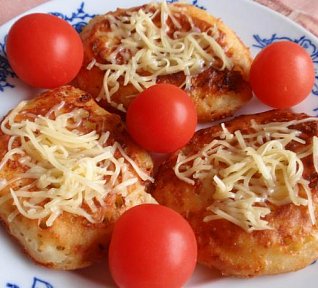 Bramborovo-sýrové lívance