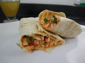 Snídaňové burrito