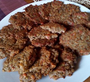 Čočkové placičky ala bramboráčky