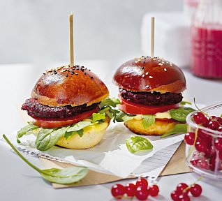 Burgery z červené řepy