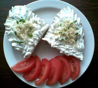 Tvarohová pomazánka s křenem a bylinkami