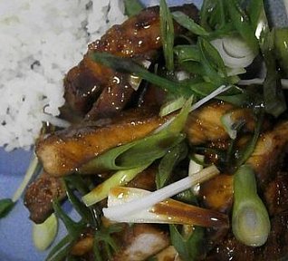 Vepřové maso v lepkavé marinádě