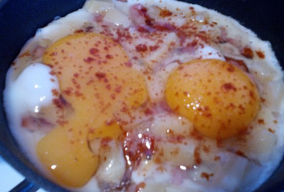 Uzená snídaňová vejce