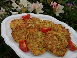 Cuketové placičky (nejen) s mozzarellou