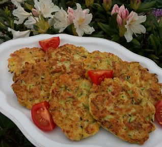 Cuketové placičky (nejen) s mozzarellou