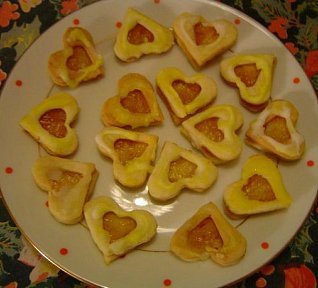 Citronová srdíčka