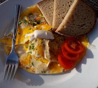 Hermelínová omeleta