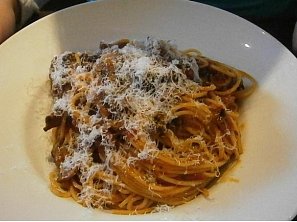 Spaghetti con polpettini