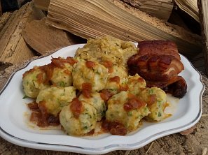 Cuketové knedlíčky / noky Cuketové knedlíčky / noky