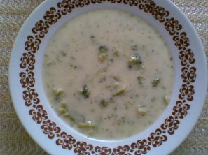 Brokolicová polévka Brokolicová polévka