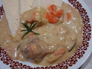 Dušený králík (nejen) se zeleninou