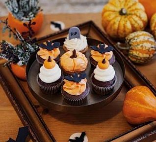 Jablkovo - skořicové cupcakes