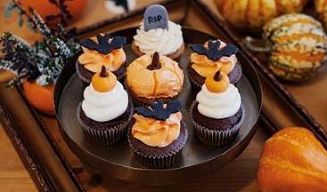 Jablkovo - skořicové cupcakes