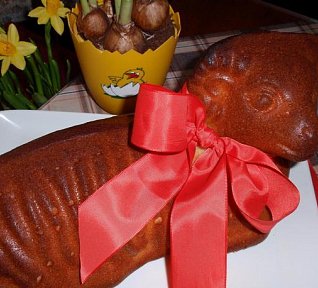 Jednoduchý jogurtový beránek