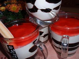 Jogurtové poháry - rychle a chutně