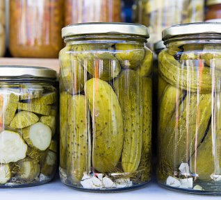 Sterilované okurky