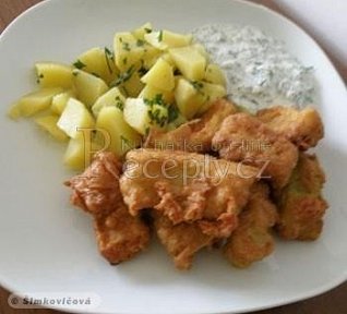 Cuketa v sýrovém těstíčku Cuketa v sýrovém těstíčku