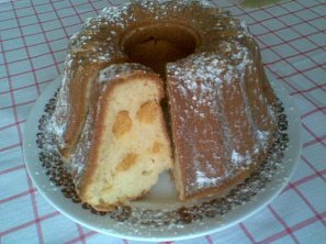 Bábovka s mandarinkami-velká Bábovka s mandarinkami-velká