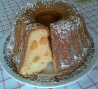 Bábovka s mandarinkami-velká