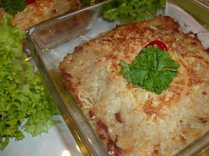 Zapečená králičí haše