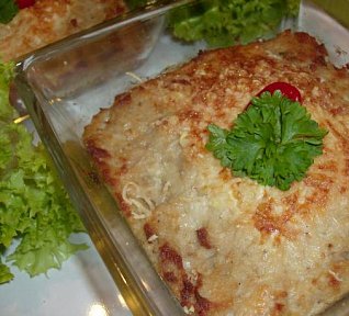 Zapečená králičí haše