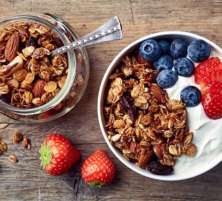 Domácí granola