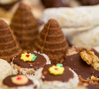 Vánoční cukroví-Vosí hnízda