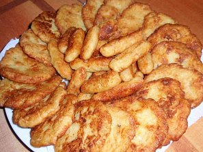 Bramborovo-sýrové placičky (šištičky)