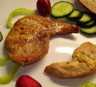 Pomerančovo-medové kotlety - grilované