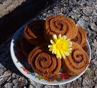 Perníkoví šneci bez kynutí