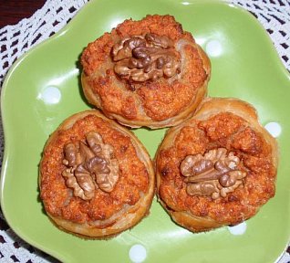 Koláčky s čabajkovou pěnou