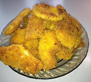 Křupavé kuřečí řízečky v lupínkách