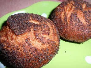 Bochánky (koblihy) s mákem smažené