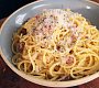 Spaghetti alla Carbonara ( Podle Antonia Carluccia )