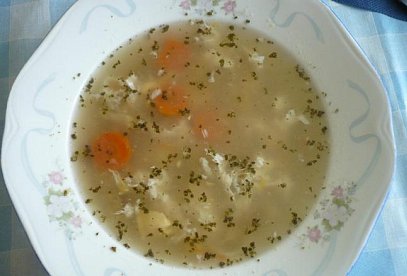 Česneková polévka IV.