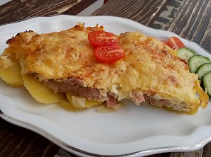 Prezidentské řízky na bramborách Prezidentské řízky na bramborách