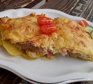 Prezidentské řízky na bramborách Prezidentské řízky na bramborách