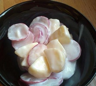 Ředkvičkový salát