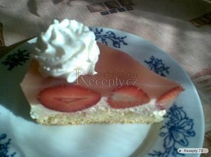 Jahodový dort - krémový