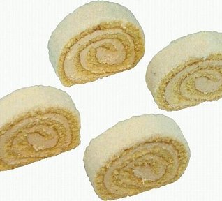 Piškotová roláda podle Lidušky